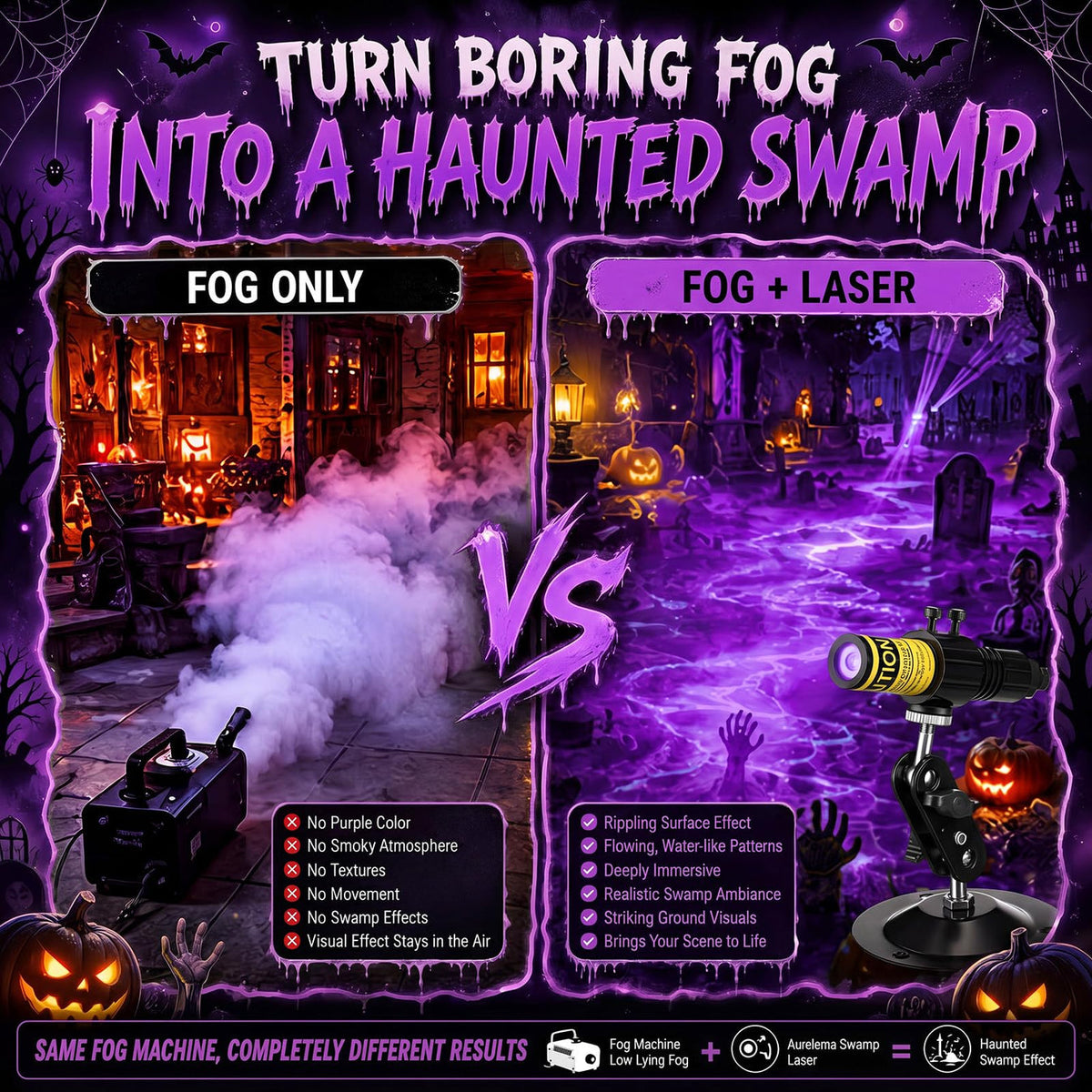Spooky Swamp Laser