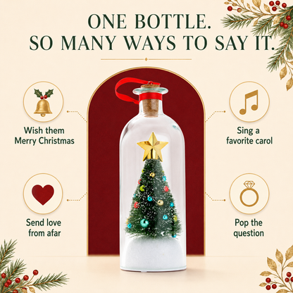Christmas Keepsake Bottle